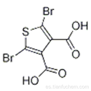 Ácido 2,5-DibroMothiophene-3,4-dicarboxylic CAS 190723-12-7